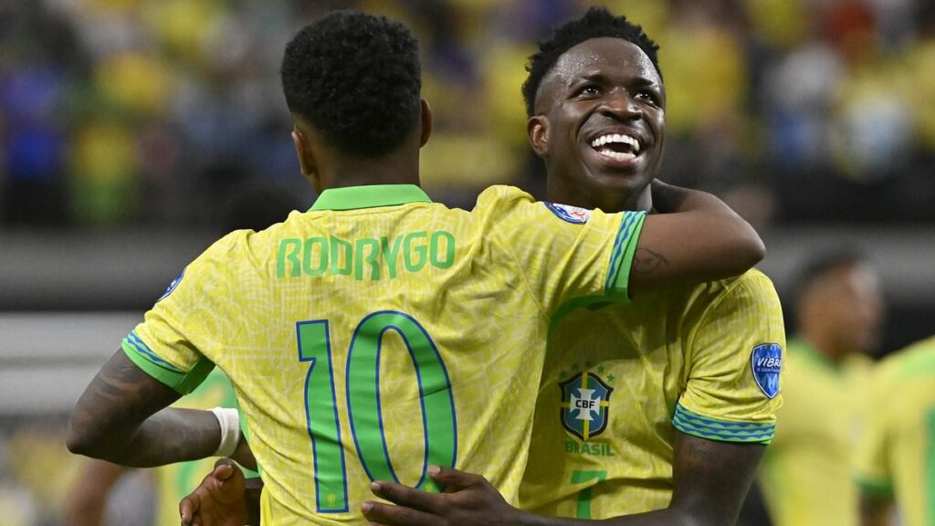 Brazil bounces back with 4-1 win over Paraguay after shock draw at Copa America