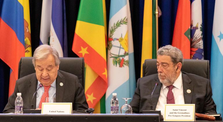 Guterres urges support for Haiti in remarks to regional leaders