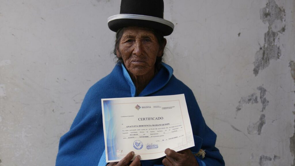 In Bolivia, literacy training makes a profound difference