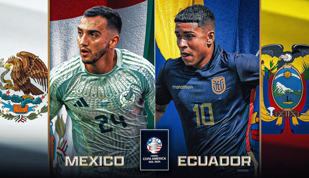 Mexico vs. Ecuador live updates, score: Top plays from Copa América 2024