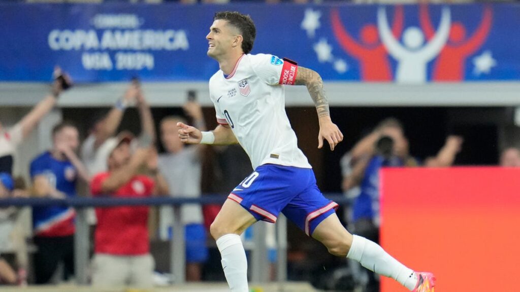 Pulisic scores, assists to lead U.S. over Bolivia 2-0 in Copa America opener