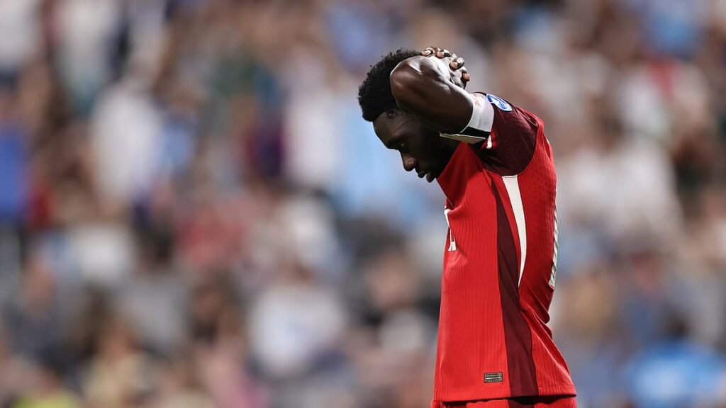 Alphonso Davies misses with a Panenka to hand Uruguay third place in the Copa America after shootout win over Canada