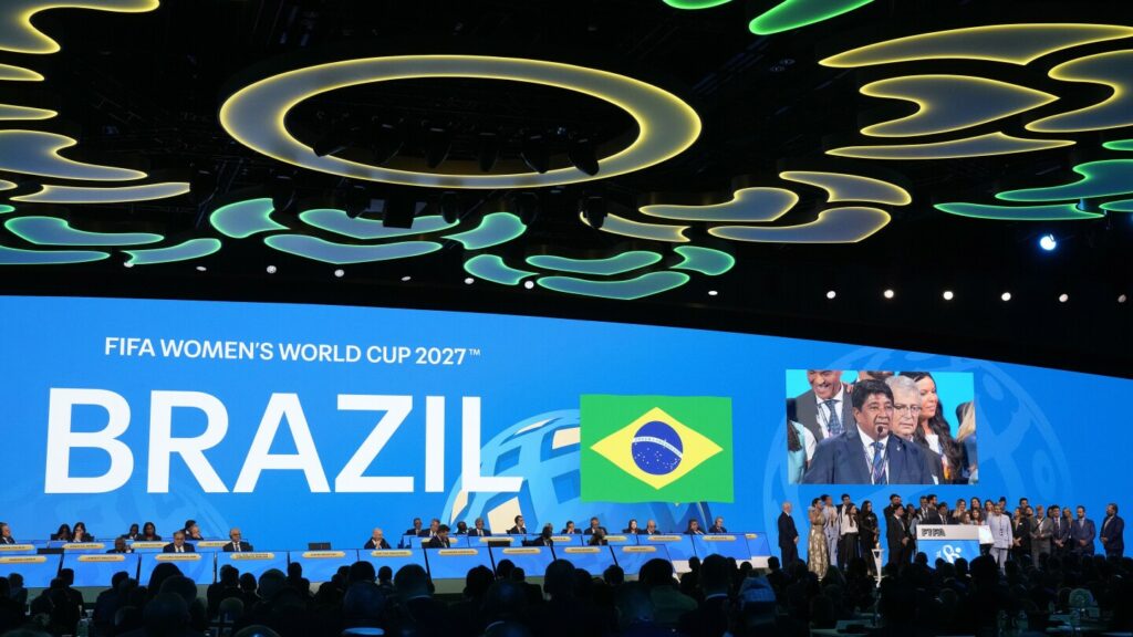 Brazil picked by FIFA to get soccer's 2027 Women's World Cup, a first for South America