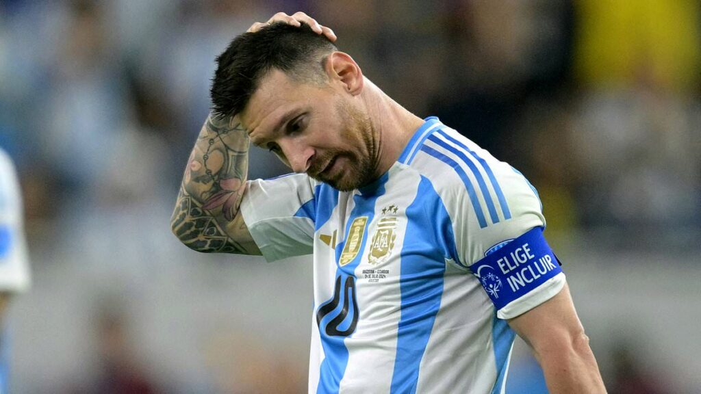 Fans react as Argentina captain MISSES an attempted Panenka in their Copa America quarter-final penalty shootout against Ecuador