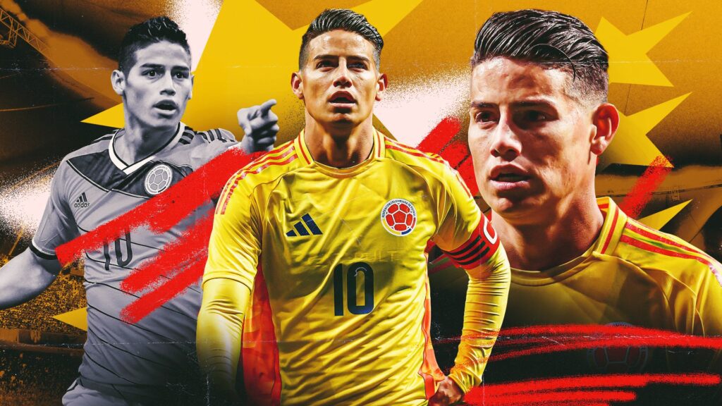 Journeyman James Rodriguez is spearheading Colombia’s Copa America run, giving the world one last glance at the former Galactico