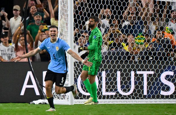 Ten-man Uruguay dump Brazil out of Copa America in penalty shootout