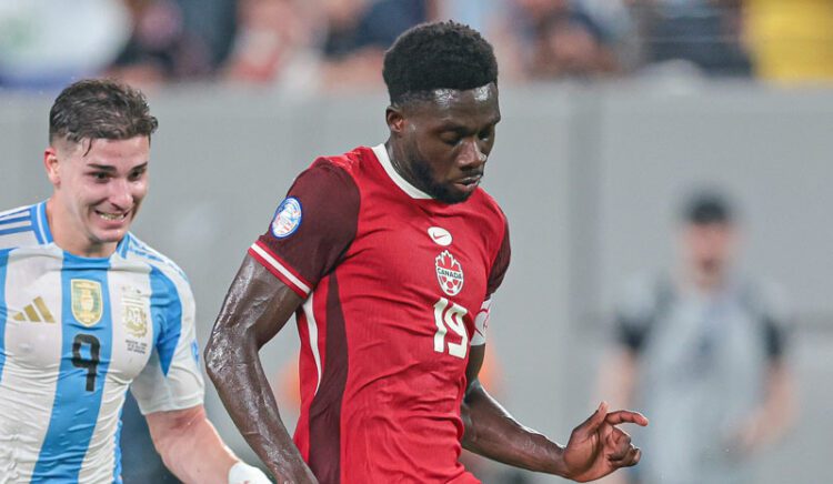 Alphonso Davies Canada Copa America 2024