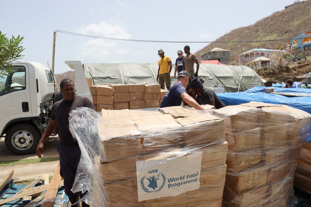 WFP Supports People Affected by Hurricane Beryl in the Caribbean