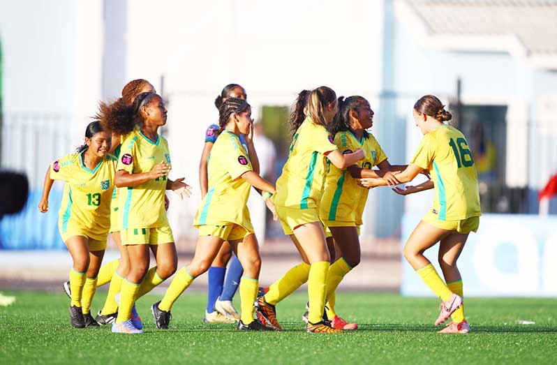 ‘Junior Lady Jags’ romp wins against Guadeloupe and St. Vincent