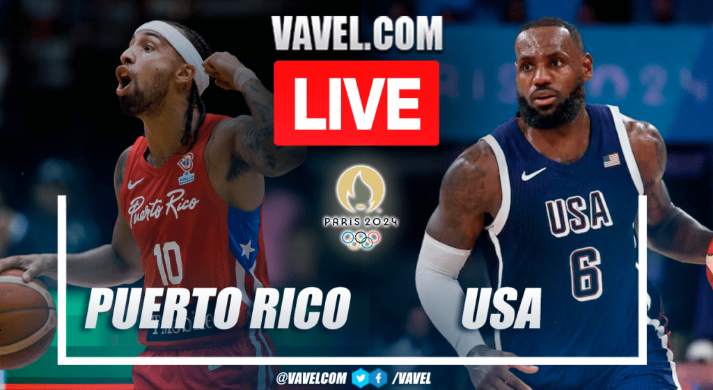 Highlights: Puerto Rico 83-104 USA in Men's Basketball at the Olympic Games | August 3, 2024