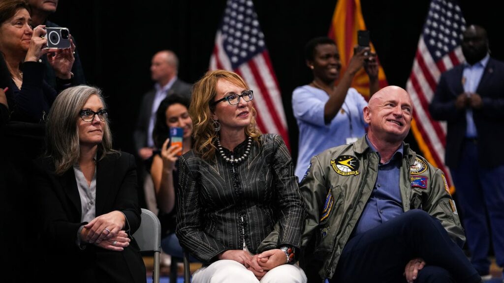 Arizona governor 'thrilled' about Tim Walz. What about Mark Kelly?