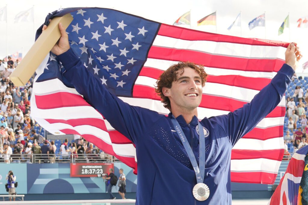 Map Shows USA 2024 Olympics Medal Winners by State