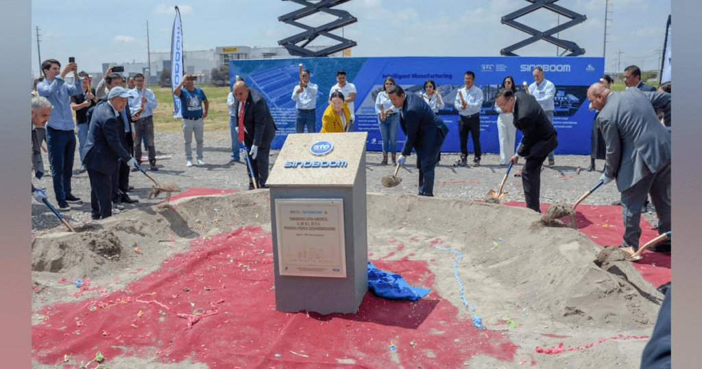 Sinoboom Breaks Ground on New Factory in Mexico