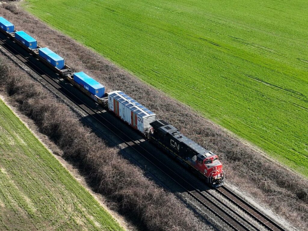 CN Preps for Possible Strike by Pausing Intermodal Cargo into Canada