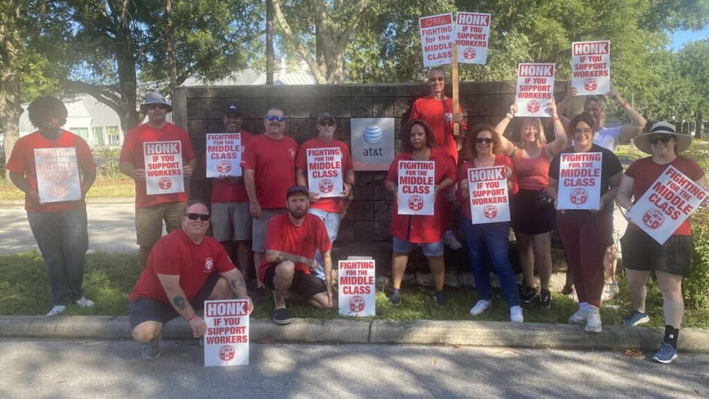 AT&T and CWA union agree on federal mediation as strike in US southeast enters second week