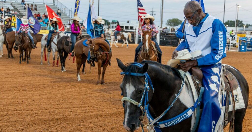 At America's longest-running Black rodeo, 'real cowgirls and cowboys' carry on a rich history