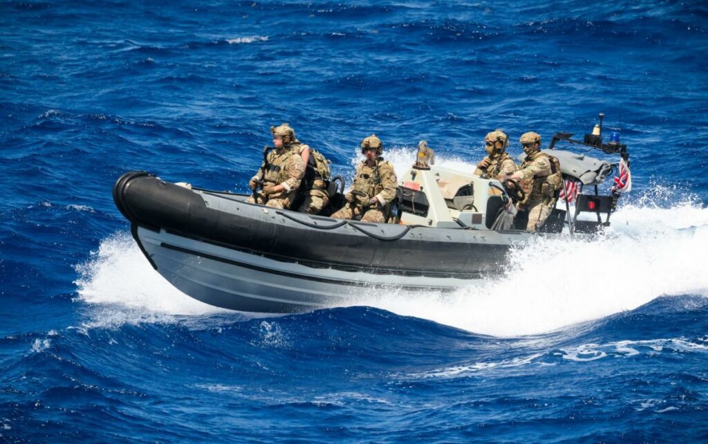 Royal Navy ship seizes £40m Caribbean cocaine consignment