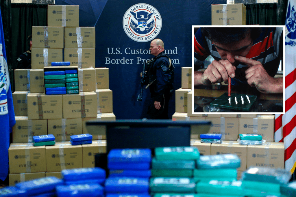 Over One Ton of Drugs Seized at California-Mexico Border Crossing in July