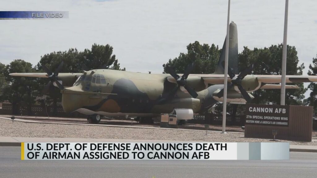 Airman stationed at New Mexico base dies