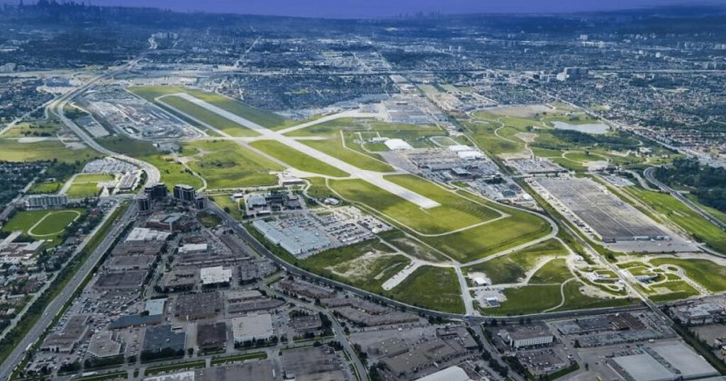 An Abandoned Airport In Toronto Set To Be Transformed As Greenfield City In North America's Largest Urban Redevelopment Project