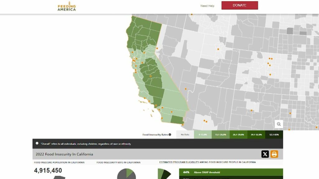 Closer look at Feeding America annual 'Map the Meal Gap' study