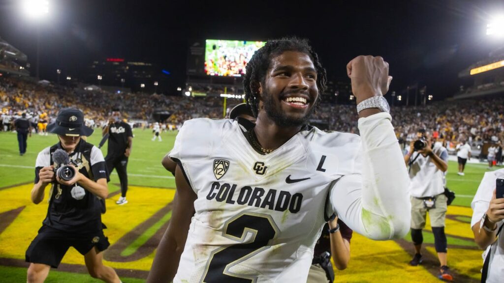 Colorado QB Shedeur Sanders unveils surprise favorite Big 12 stadium