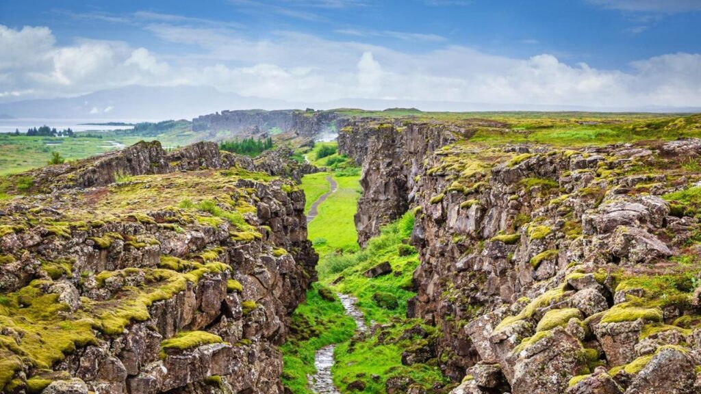 Europe Meets North America At Iceland’s Thingvellir National Park