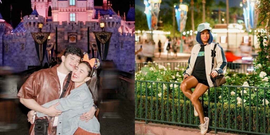 Julie Anne San Jose, Rayver Cruz, Boobay explore Disneyland in California