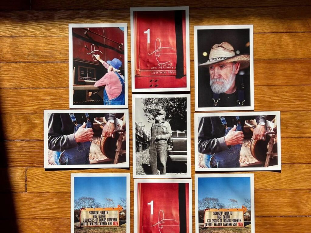 Late Arkansas artist buZ blurr honored with postcard set