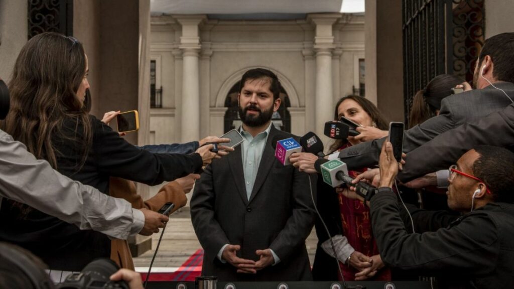 Gabriel Boric, Chile’s president.