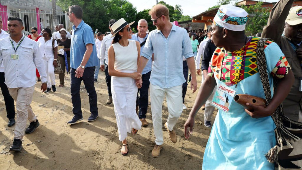 Prince Harry 'should apologise for slave trade' say Colombian residents of South...