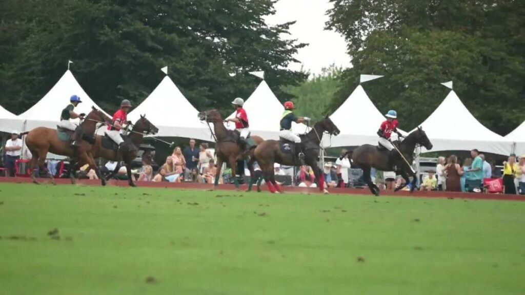 USA vs. Jamaica in season 33 of the Newport International Polo Series