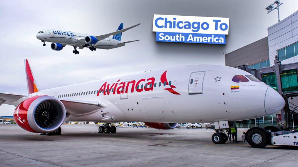 Which Airlines Fly From Chicago To South America?