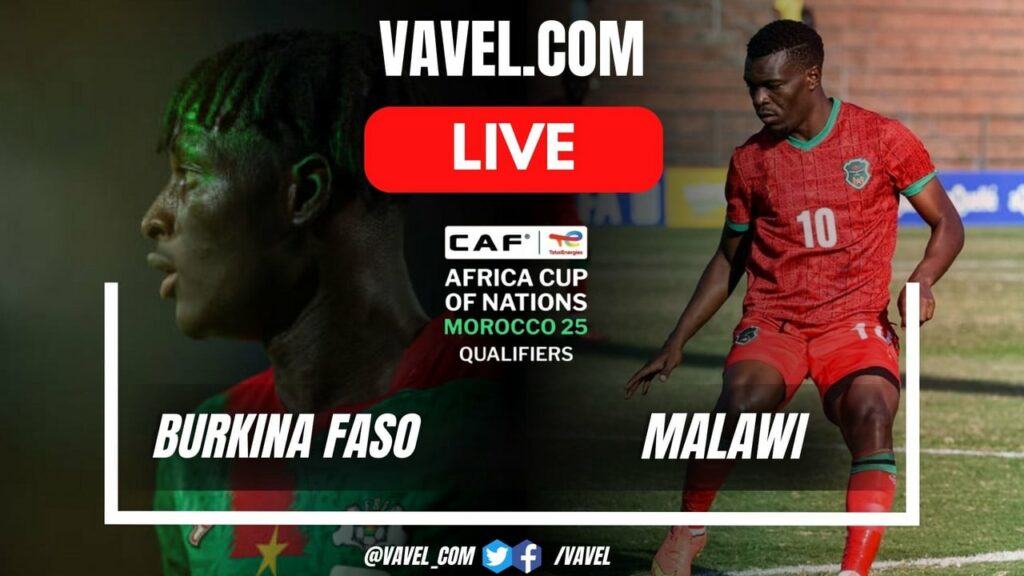 Burkina Faso vs Malawi LIVE Score Updates (2-0) | September 10, 2024