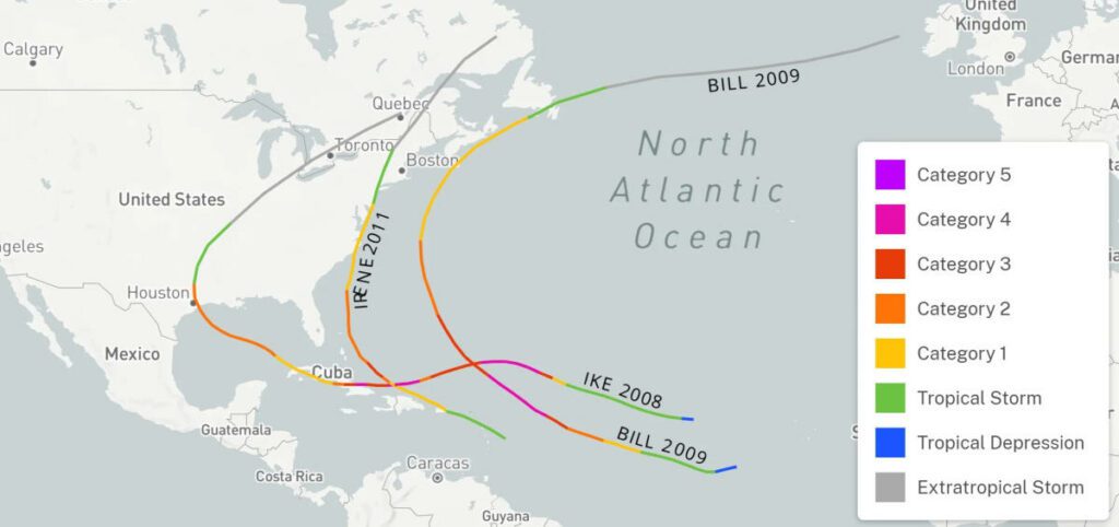 Can hurricanes trigger earthquakes?