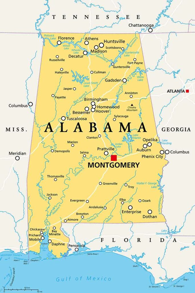 20 Cities In Alabama To Visit In 2024