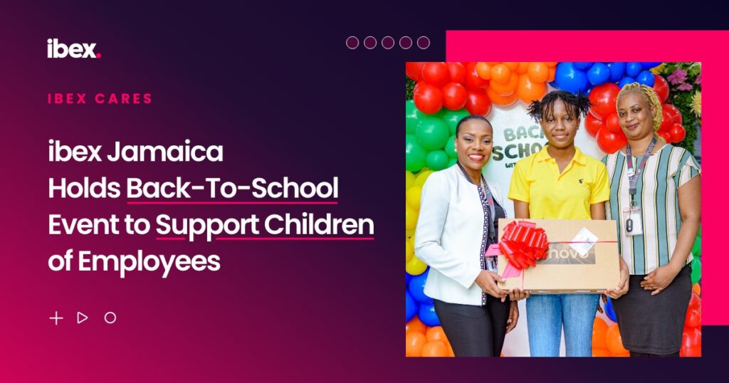 ibex Jamaica Holds Back-To-School Event to Support Children of Employees