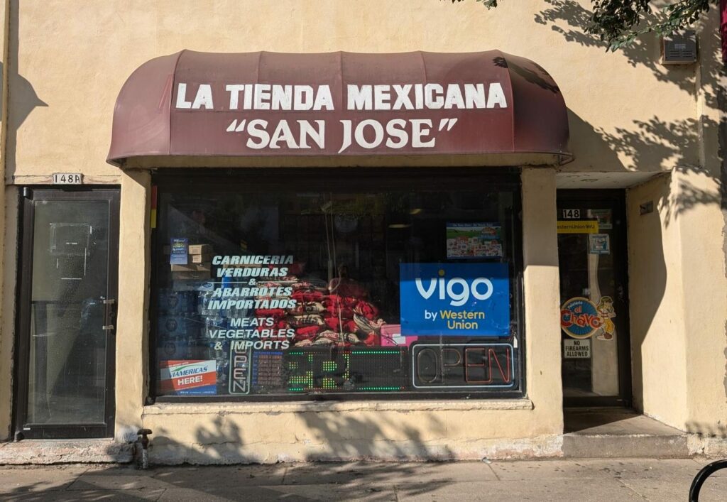 A piece of Hispanic foods