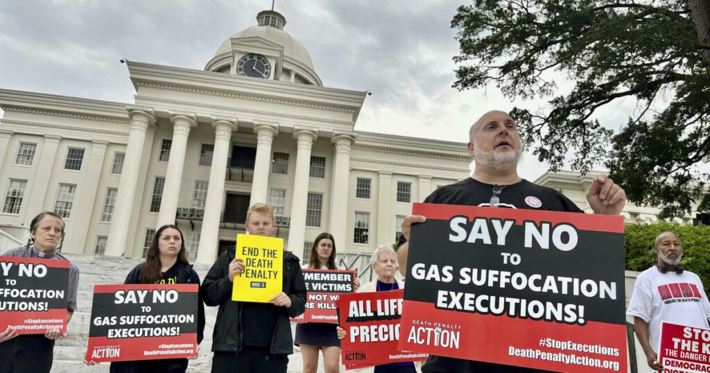 Alabama's second nitrogen gas execution follows what critics call an "insistence on secrecy" by corrections officials