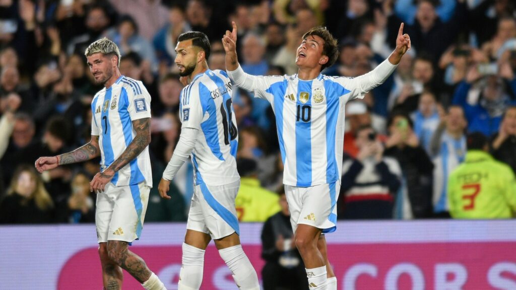 Argentina minus Messi beats Chile to lead South American World Cup qualifying