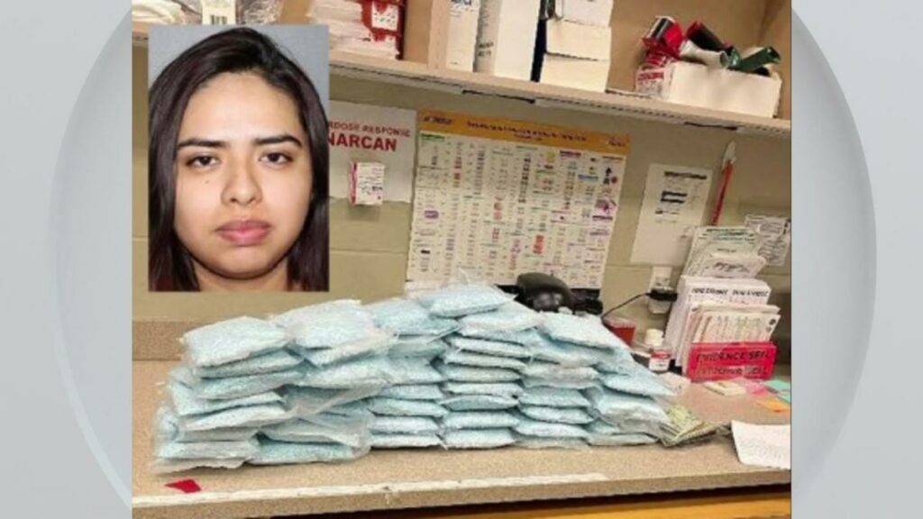 Arizona woman arrested for hauling $2.6 million of suspected fentanyl-laced pills into Colorado