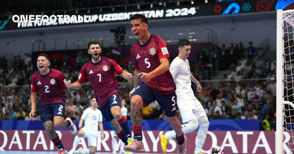 Costa Rica will face Brazil at 2024 FIFA Futsal World Cup