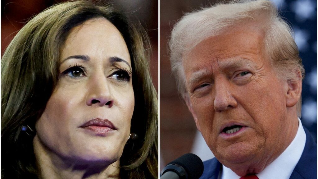 Donald Trump leads Kamala Harris in Arizona