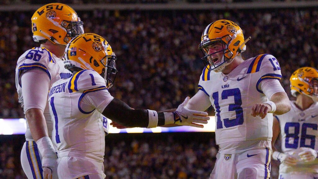 Garrett Nussmeier Leads LSU to a 42-10 Victory Over South Alabama