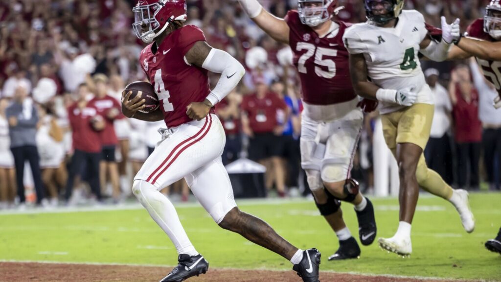 Milroe, No. 4 Alabama pull away in 4th to beat heavy underdog South Florida 42-16