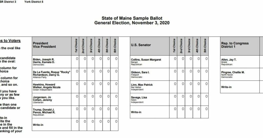 Proposition 131: Colorado ranked-choice voting | Colorado In DC