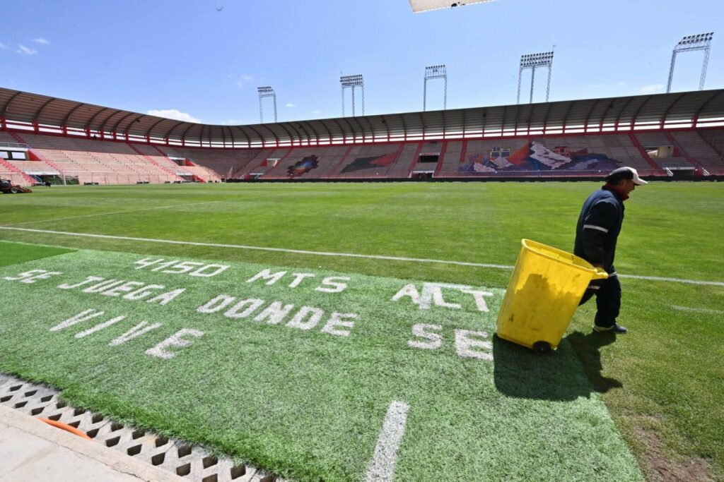 Bolivia are thriving at high altitude in their new home at El Alto – 4,150m above sea level