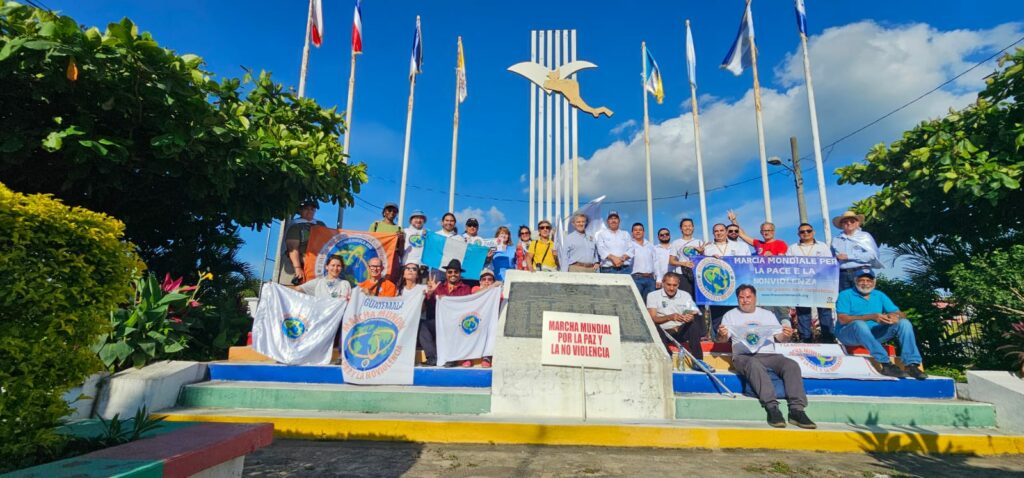 Third World March for Peace and Nonviolence arrives in Guatemala via Esquipulas