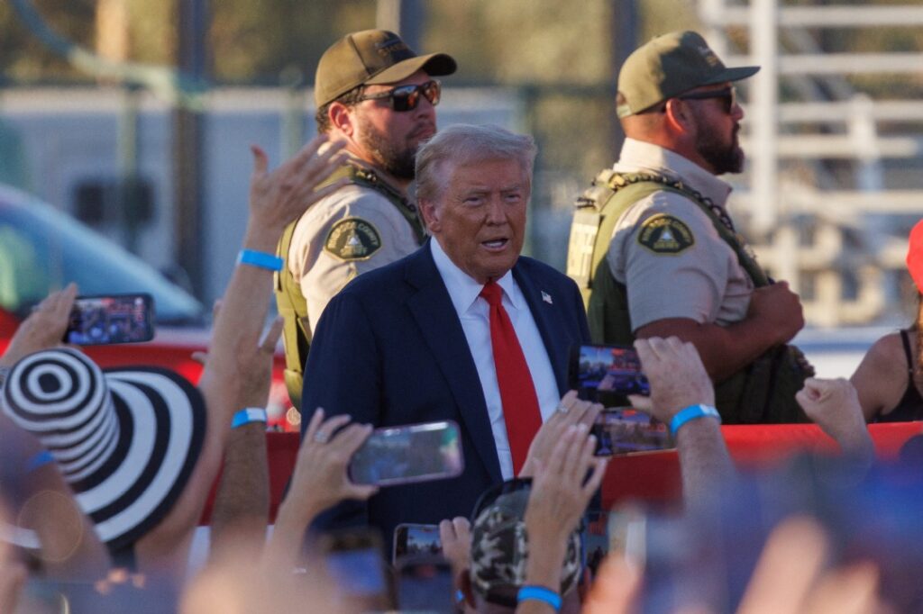 Suspect arrested near Trump rally in US California denies assassination attempt - World