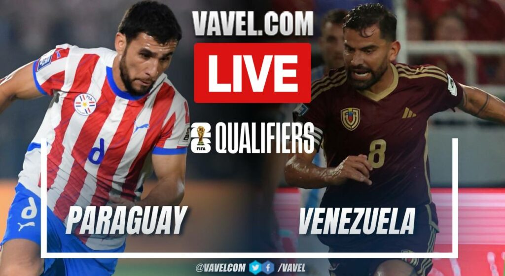 Paraguay vs Venezuela LIVE Score Updates (0-1) | October 15, 2024